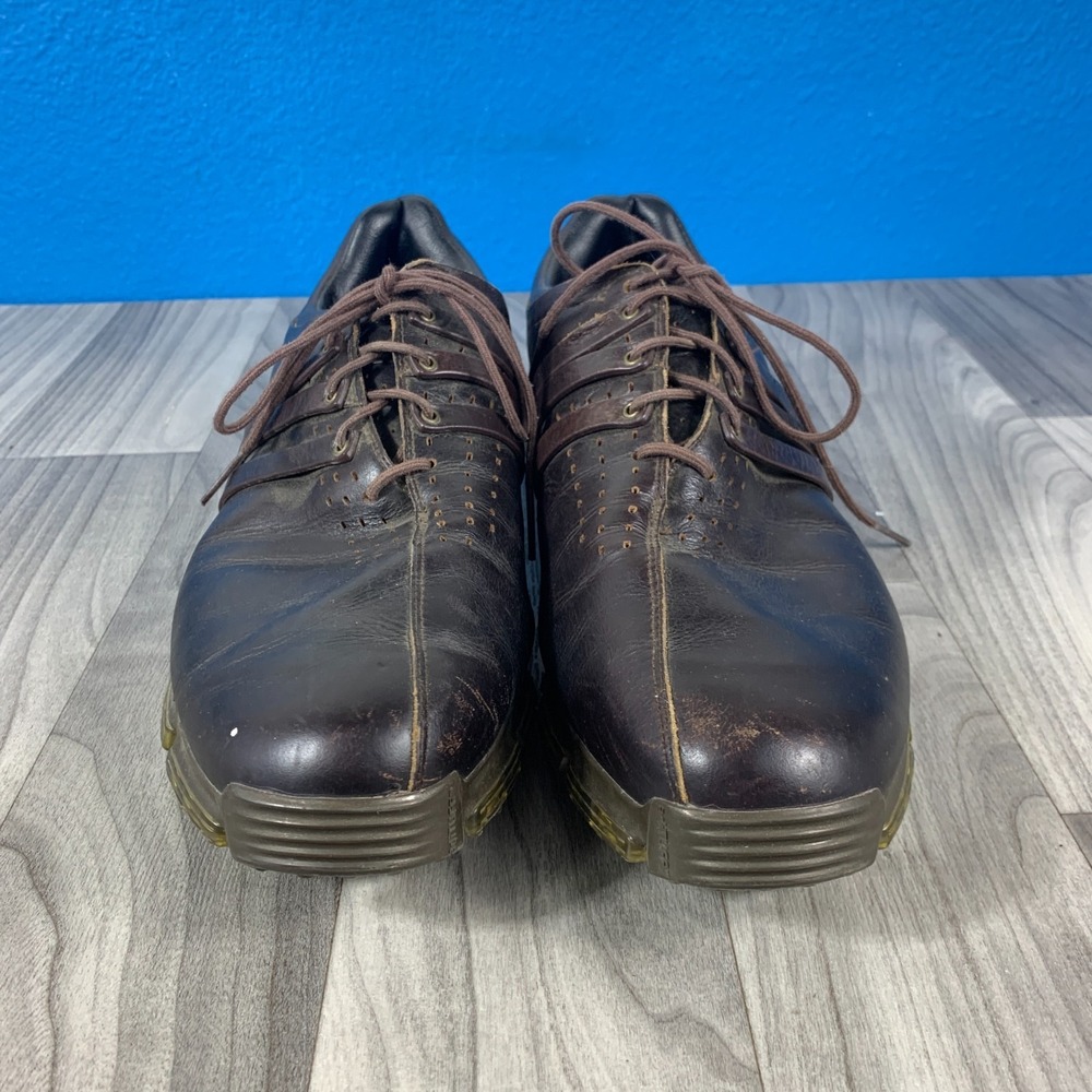 Adidas Tour 360 LTD Leather Golf Shoes Men Size 12 Brown - Picture 3 of 8